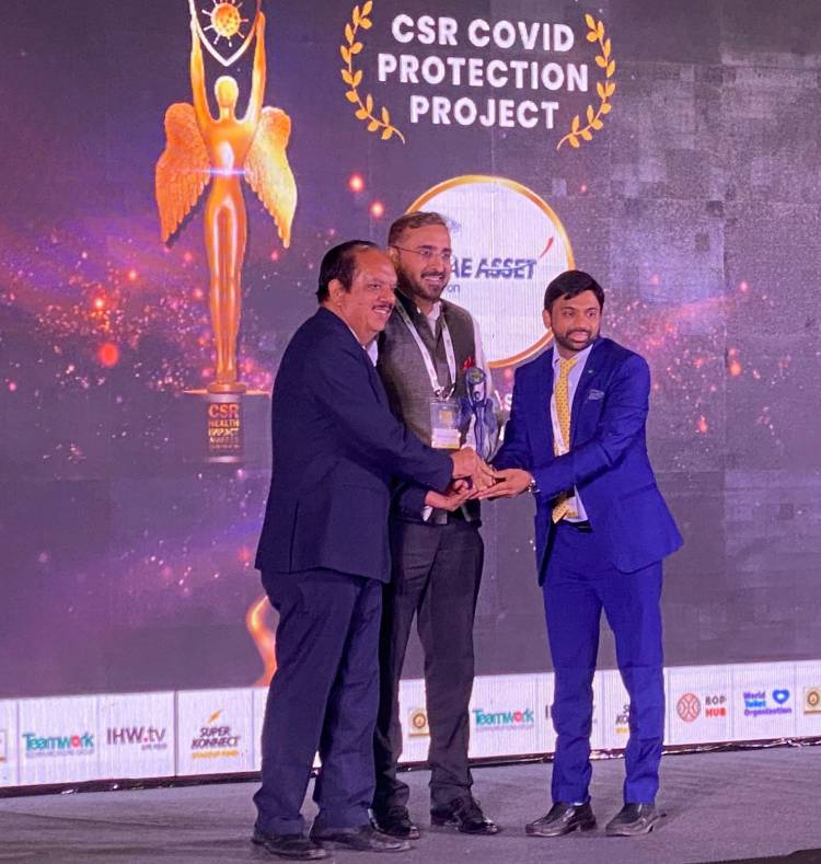 Mirae Asset Foundation wins CSR Health Impact Award IHW Council presents award under CSR Covid Protection Project category