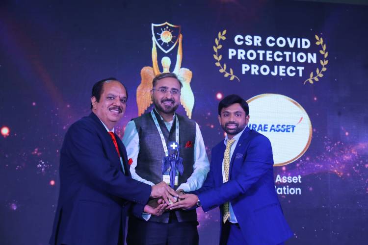 Mirae Asset Foundation wins CSR Health Impact Award IHW Council presents award under CSR Covid Protection Project category