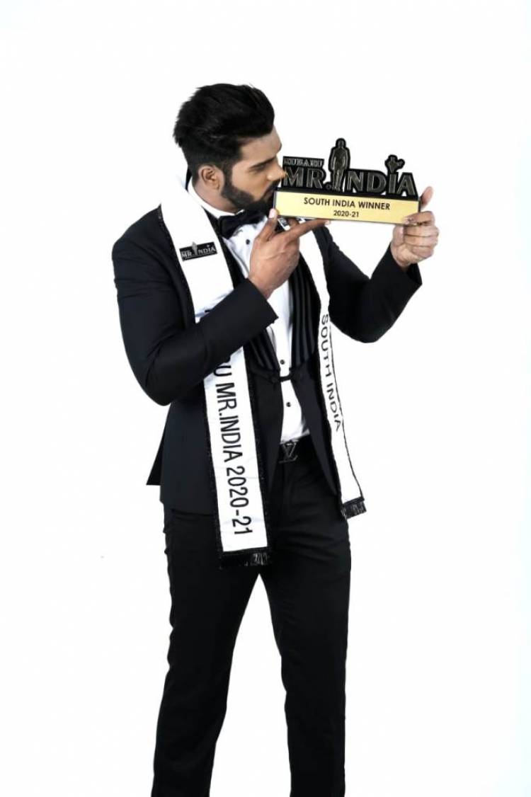 Mr.Sarath Manoharan from Tamilnadu selected to represent India to participate in 4th edition of Mr.National Universe Competition to be held in Thailand.
