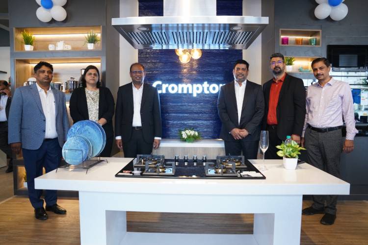 Crompton launches Built-in Kitchen Appliances in Chennai with inauguration of “Crompton Signature Studios”