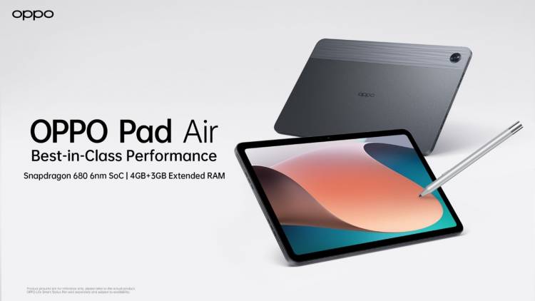 OPPO to launch its first ever tablet in India, the OPPO Pad Air and Enco X2 alongside Reno8 Series on 18th July 2022