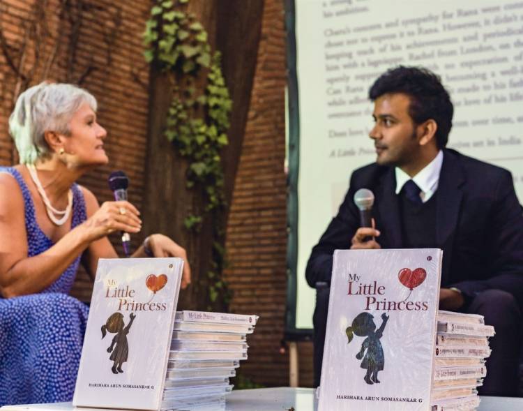 'MY LITTLE PRINCESS' Book by International Lawyer and Author Harihara Arun Sankar  was launched Globally by Italian Supreme Court Judge Maria Daniela Borsellino in presence of various other delegates including the Italian Olympic Commission Member Elena Pantaleo at the Via  Della Pentienza in Rome, Italy