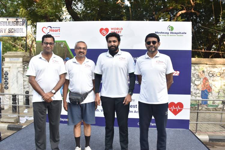The Medway Heart Institute organised the World Heart Day 2022 Walkathon event on the morning of 25 September, 2022, Sunday