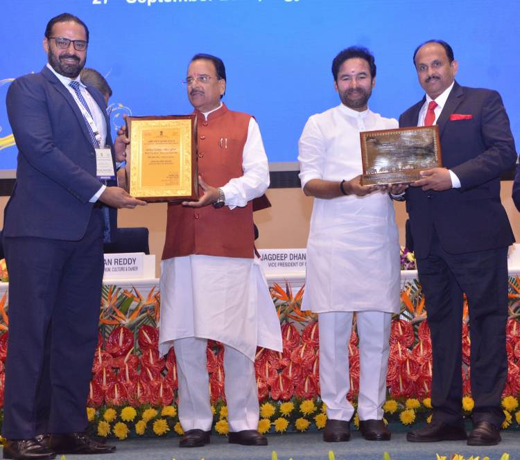 Apollo Health City, Hyderabad, conferred the coveted ‘Hall of Fame’ Award by the Ministry of Tourism, Govt. of India!