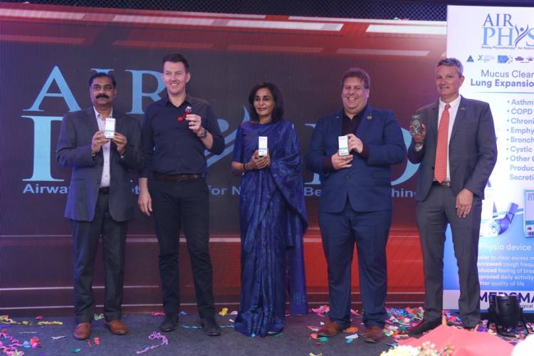 Brett Lee Launches Life Changing Devices in Chennai