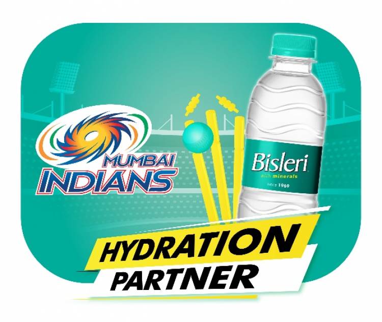 BISLERI STRENGTHENS THE HYDRATION NARRATIVE TO PARTNER WITH CHAMPIONS MUMBAI INDIANS