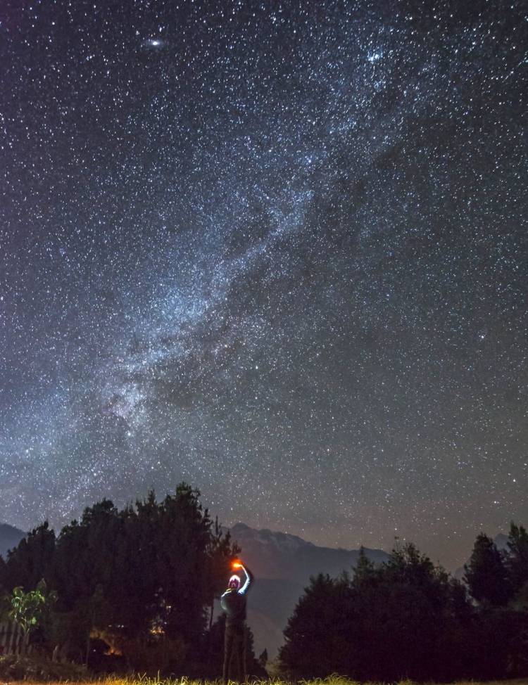 Stargaze your way for a glimpse into heaven from Land of Gods