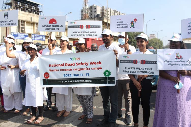 Refex Group Celebrates ‘Road Safety Week’ 