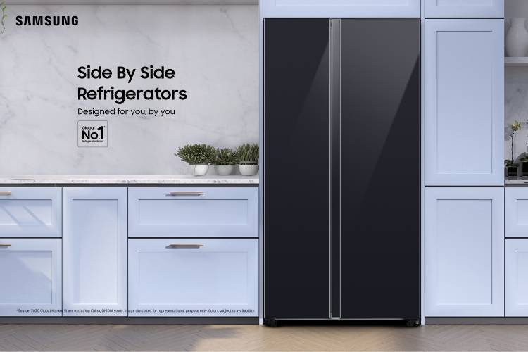 Samsung Launches 2023 Side-by-Side Refrigerator Range  That Will be 100% Made in India, with Features Made for India