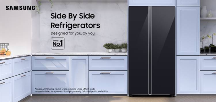 Samsung Launches 2023 Side-by-Side Refrigerator Range  That Will be 100% Made in India, with Features Made for India
