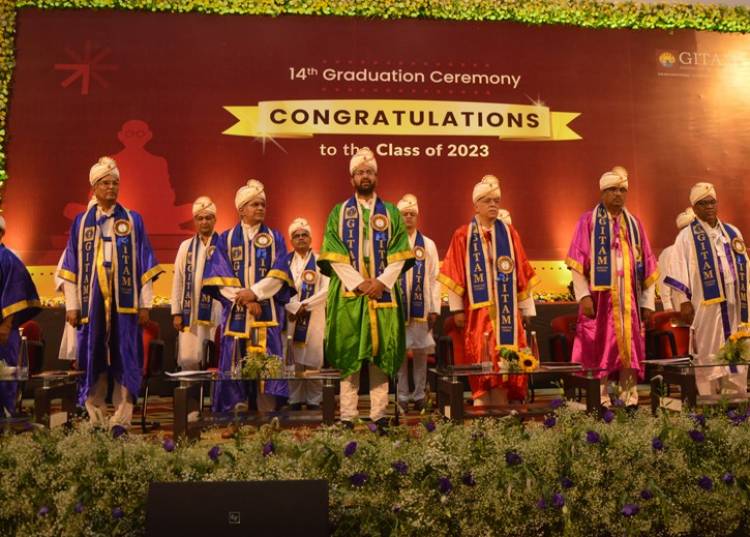 “Students should Embrace Subject Diversity for Excellence in Education”, says Pramath Raj Sinha at GITAM Hyderabad’s 14th Convocation