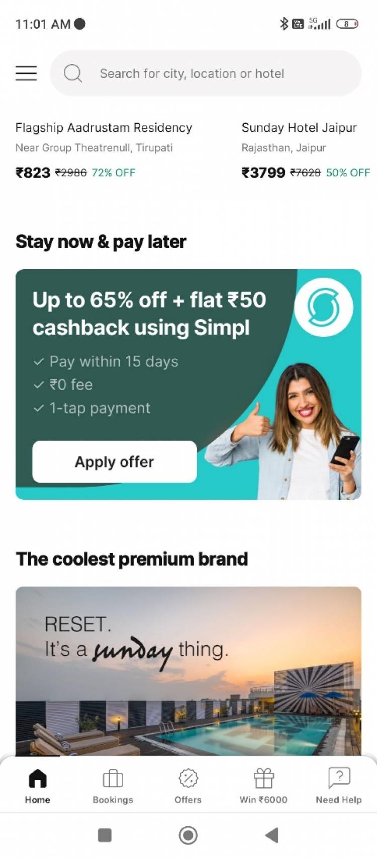 OYO introduces Stay Now Pay Later for summer vacationers in India