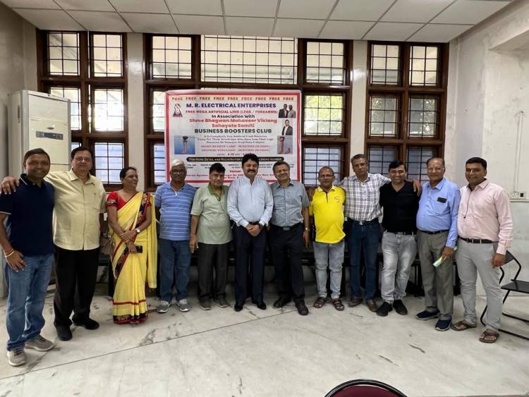 M.R Electrical Enterprises Organized Free Artificial Limb Donation and Measurement Camp’