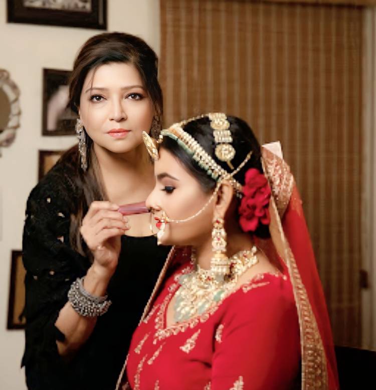 RUBY HUSSAIN ACADEMY WOMEN SELF- EMPLOYMENT BRIDAL MAKEUP WORKSHOP