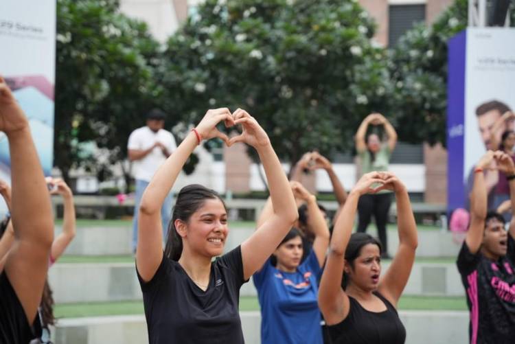 DLF CyberHub’s Active Gurugram and FindYourFit Host Electrifying Dance Fitness Session with Shwetambari Shetty