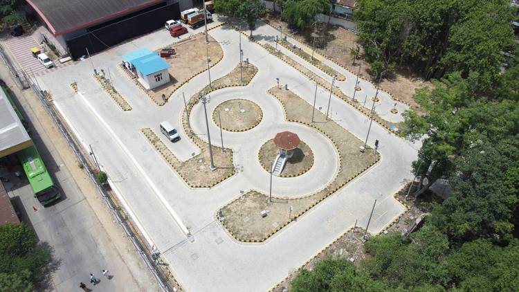Maruti Suzuki automates its first driving test track in Ayodhya, Uttar Pradesh, as its CSR road safety initiative