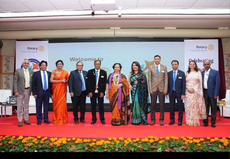 Rotary Club of Bangalore to solar energise 90 Primary  Health Care  Centers in Rural Karnataka.