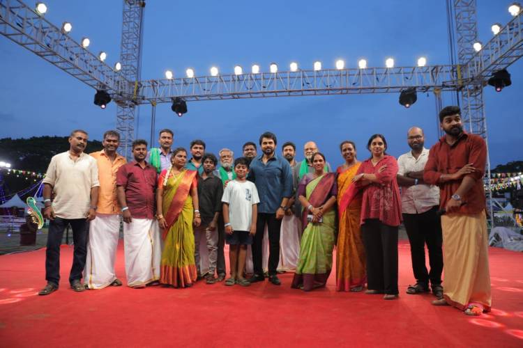 சென்னையில் செம்பொழில் கிராமத்துத் திருவிழாவில் கலந்துகொண்ட, நடிகர் கார்த்தி !!