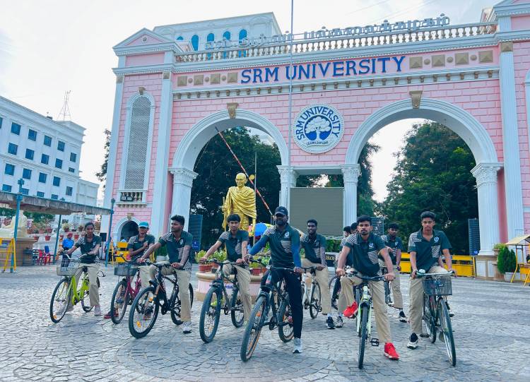SRM Institute of Science and Technology Celebrated World Bicycle Day with Enthusiasm and Purpose