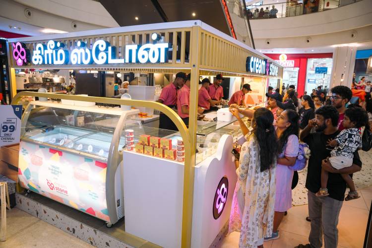 PHOENIX MARKETCITY, CHENNAI WELCOMES CREAM STONE