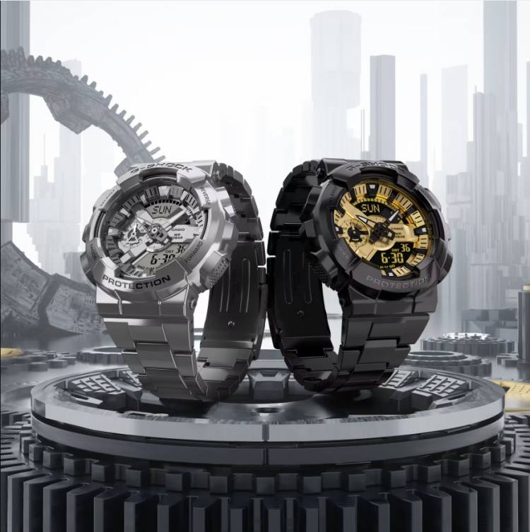 ‘Steel’ the Show! G-SHOCK unveils the iconic 110 series watches in a striking metal upgrade