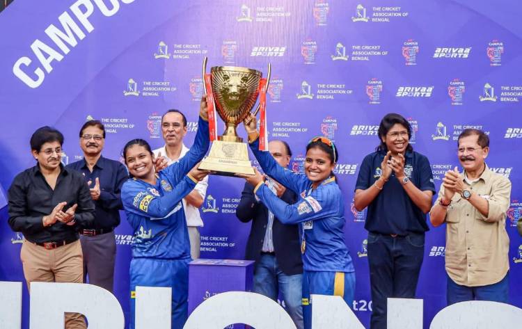 Lux Shyam Kolkata Tigers Clinch Second Consecutive   Title in Bengal Women’s Pro T20 League 2025