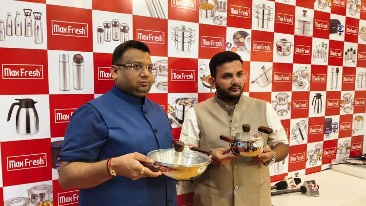 Blending Design with Durability: Max Fresh Launches New Range, Eyes Pan-India Expansion at Vibrant India Expo