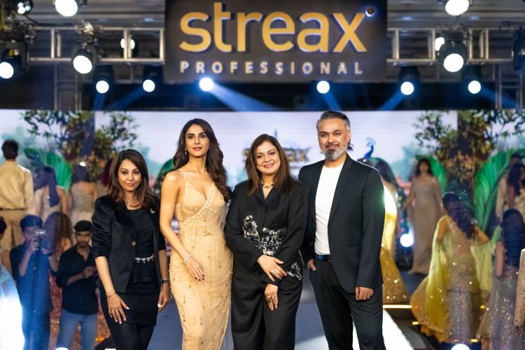 Streax Professional extends EVOQUE to Bridal Collection at Delhi Mega Show, headlined by Brand Ambassador Vaani Kapoor