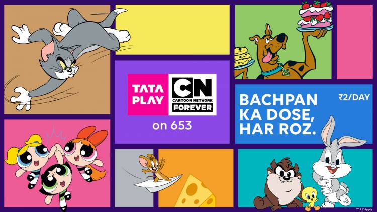 Tata Play Cartoon Network Forever: Tata Play and Warner Bros. Discovery reignite Nostalgia with Beloved Cartoon Favorites