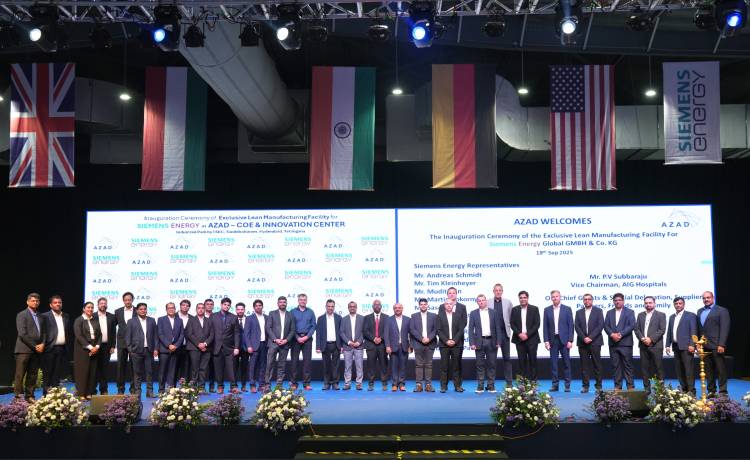 AZAD Engineering Inaugurates Exclusive Lean Manufacturing Facility for Siemens Energy