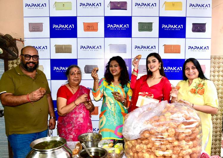 Puchka Khao, Phuket Jao campaign announcement featuring Actress Darshana Banik.