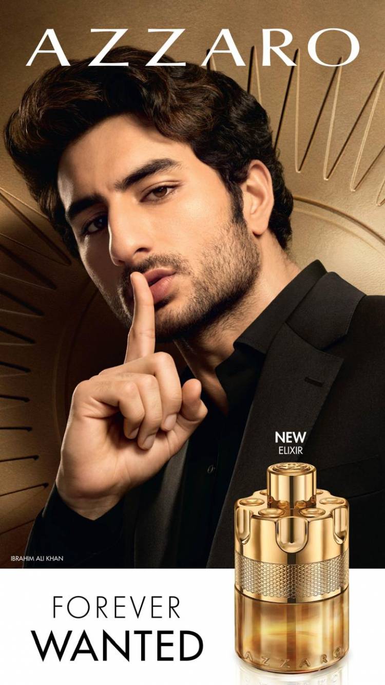 WELCOMING IBRAHIM ALI KHAN AS THE NEW FRAGRANCE LOCAL AMBASSADOR