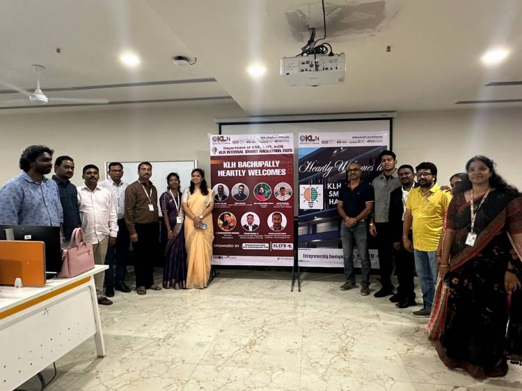 KLH Bachupally Ignites Student Innovation at Internal Smart India Hackathon (SIH) 2025