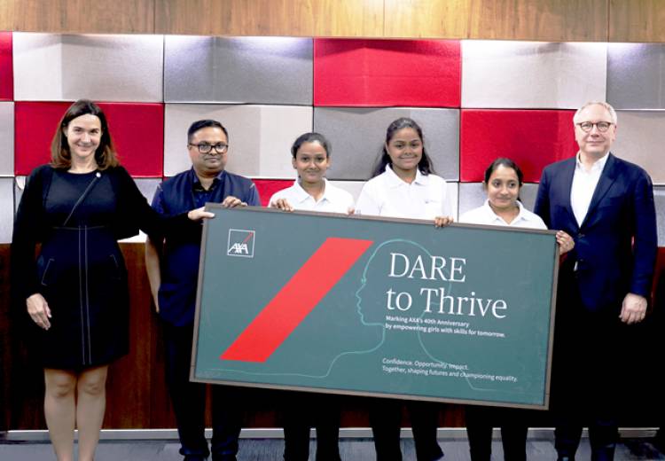 AXA to support STEM education of nearly 10,000 girls in India by 2030