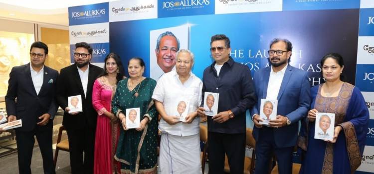 ACTOR MADHAVAN LAUNCHES THE TAMIL EDITION OF ‘GOLD’ THE AUTOBIOGRAPHY BOOK OF JOS ALUKKAS