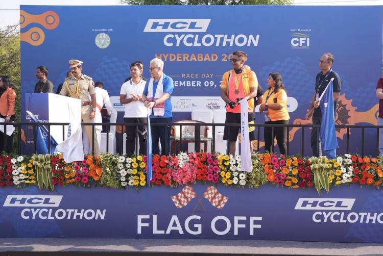Record Turnout at HCL Cyclothon Hyderabad 2025 as more than 1,900 Cyclists Race for India’s Biggest Prize Purse