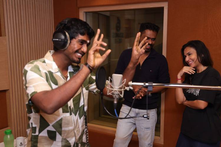 அபிஷன் ஜீவிந்த் நாயகனாக நடிக்கும் புதிய படத்தின் டப்பிங் பணிகள் துவங்கியது!!