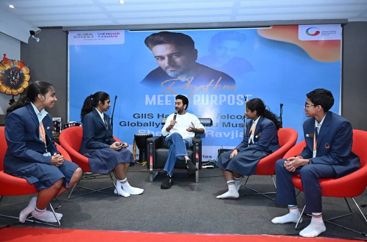 GIIS Students Strike the Right Chord with Music Maestro Shekhar Ravjiani
