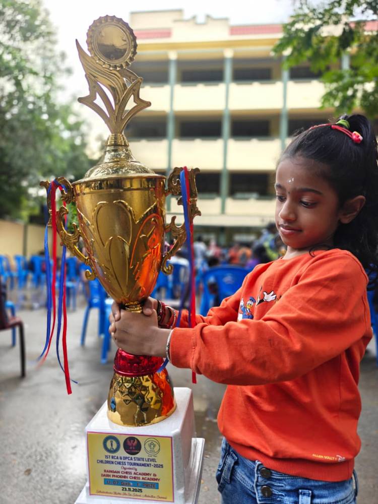 “Tamil Nadu’s Youngest FIDE-Rated Girl: Rayanika Shivaram Creates History”