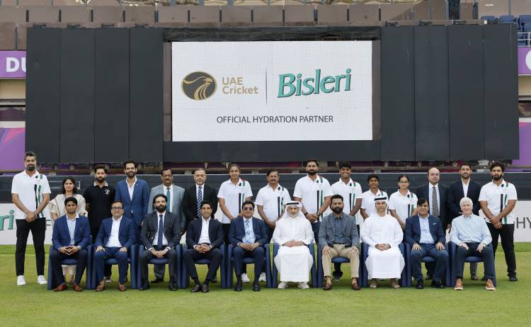Bisleri strengthens its UAE presence with a strategic three-year Hydration Partnership with the Emirates Cricket Board