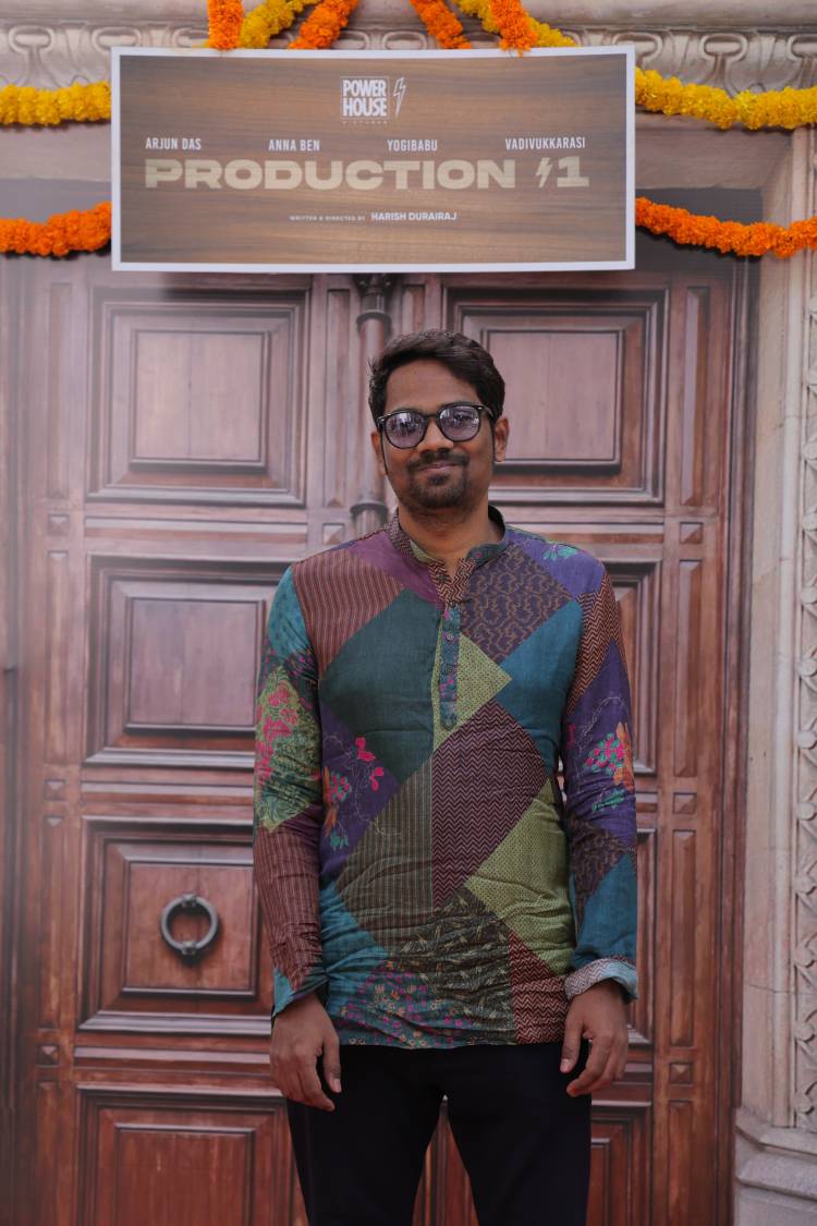 அர்ஜுன் தாஸ் , நடிகை அன்னா பென் & யோகிபாபு நடிப்பில், ஹரிஷ் துரைராஜ் இயக்கும் புதிய படம்,  பூஜையுடன் இனிதே துவங்கியது!!