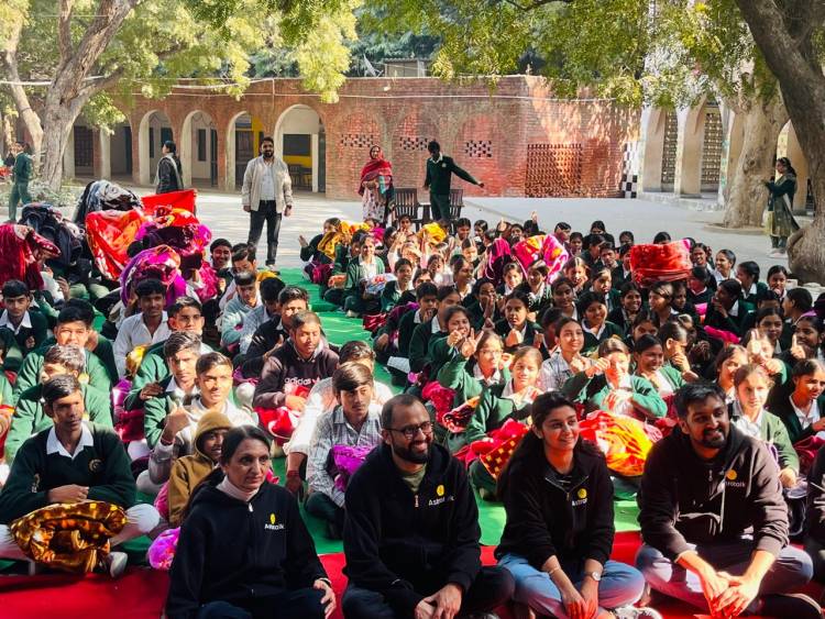 Astrotalk brings warmth to thousands of underprivileged students across Delhi-NCR in this cold weather