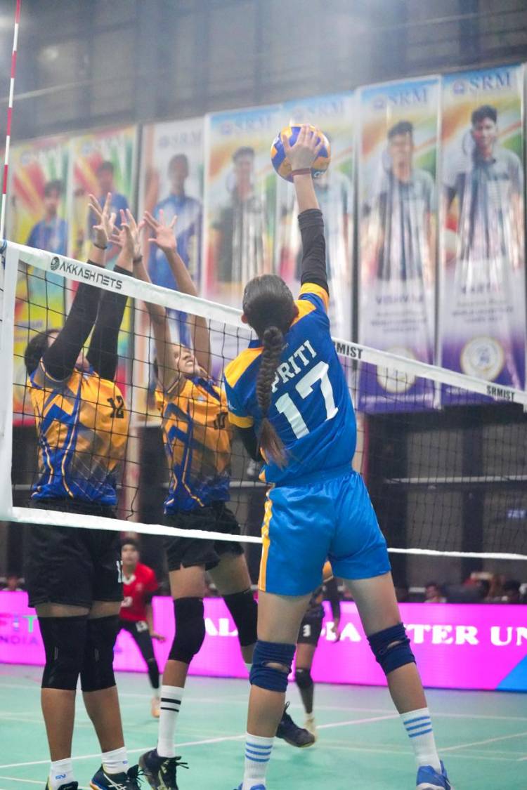 DAY 1 Morning Inauguration & Results- All India Inter University Volleyball Women Tournament 2025–2026