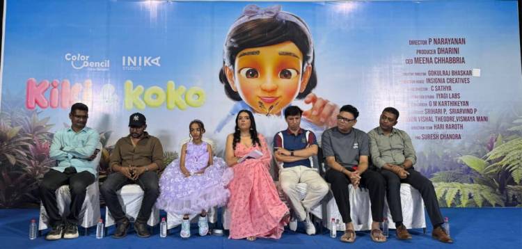 Kids special animation film 'kiki & koko' teaser launch event