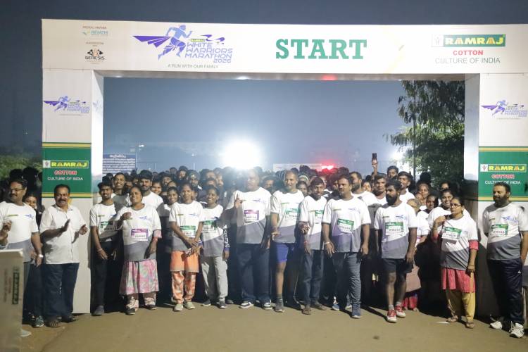 “Ramraj White Warriors Marathon 2026” draws over 2000 participants in Tirupur