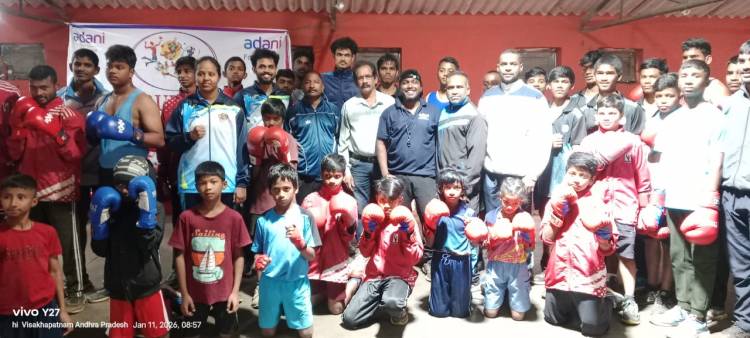 Adani Gangavaram Port Organizes Adani Rural Sports to Promote Talent in Fisherfolk Communities