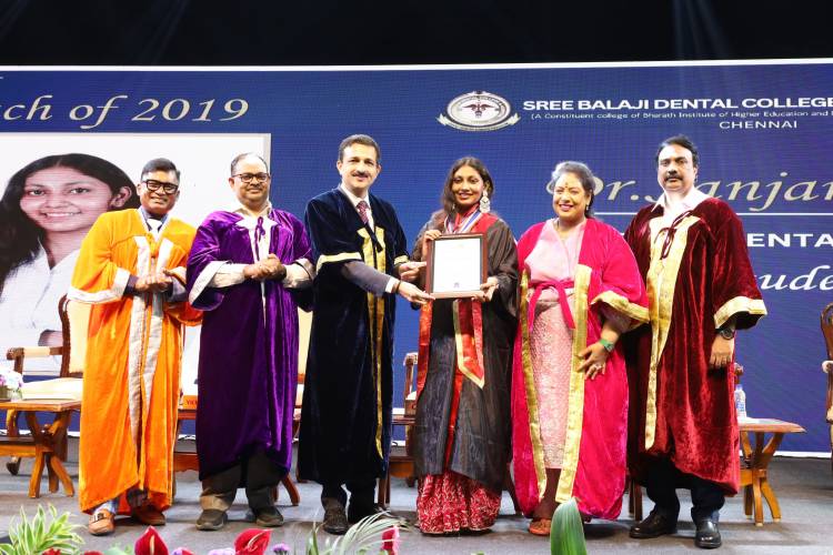 Sree Balaji Dental College Confers Degrees on 110 Graduates at 32nd Convocation