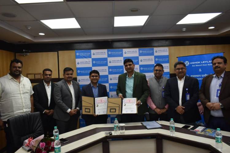 Ashok Leyland partners with Rajasthan Gramin Bank for providing Vehicle Finance facilities