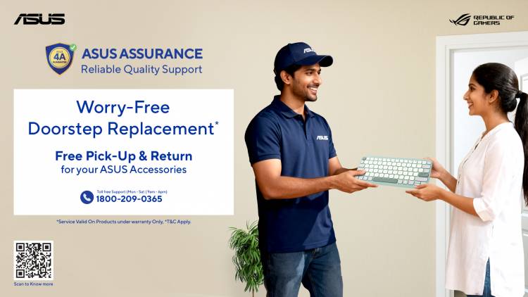ASUS Strengthens After-Sales Service with Launch of PUR (Pickup & Return) Service for Accessories