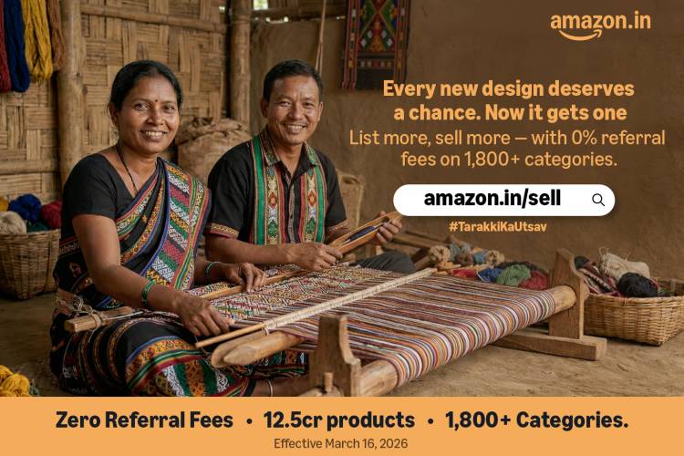 Amazon announces Zero Referral fees on over 12.5 crore products: Sellers to save up to 70% in fees